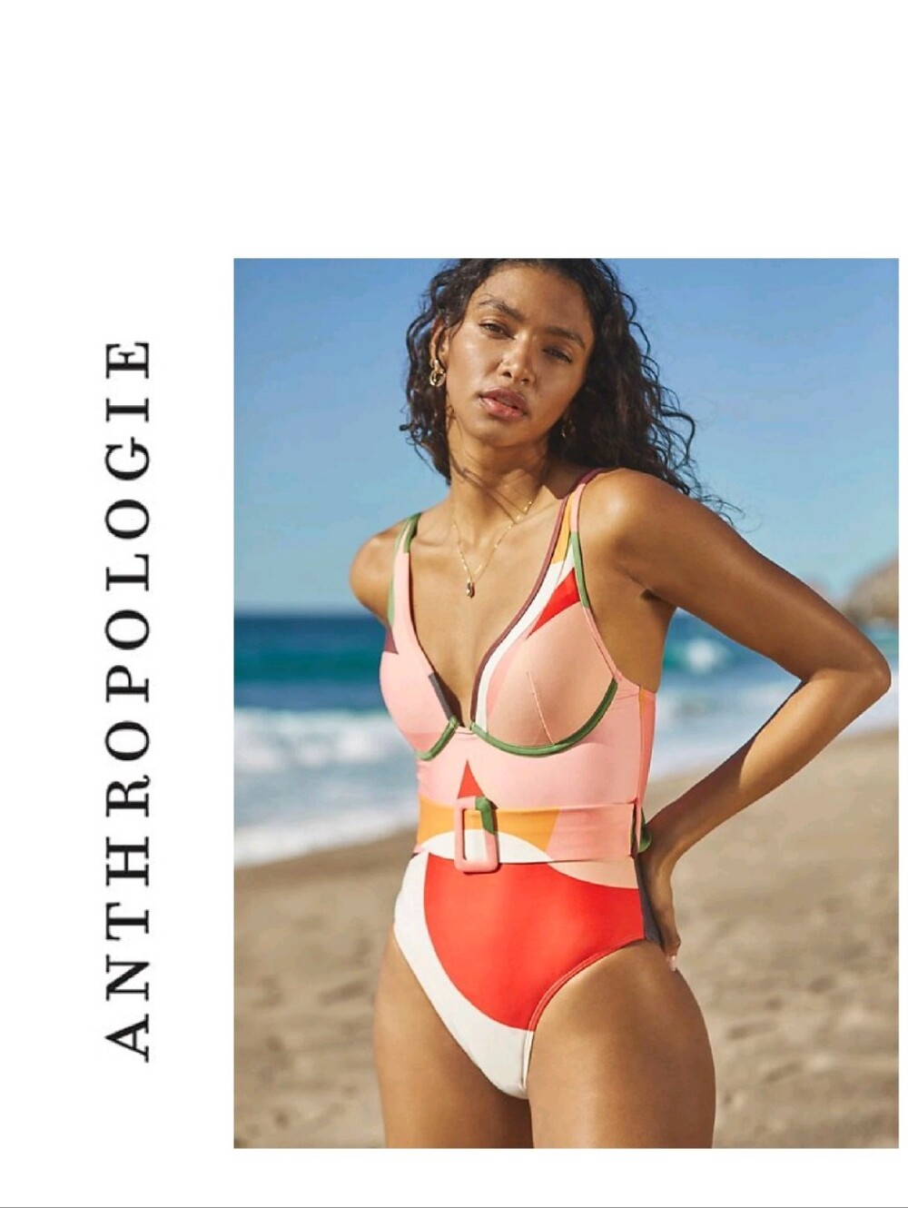 Anthropologie Hutch One Piece Swimsuit-New
